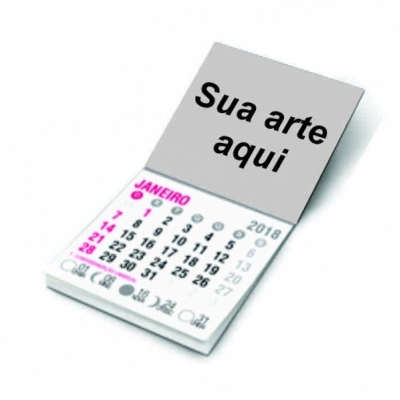 Calendário com Imã