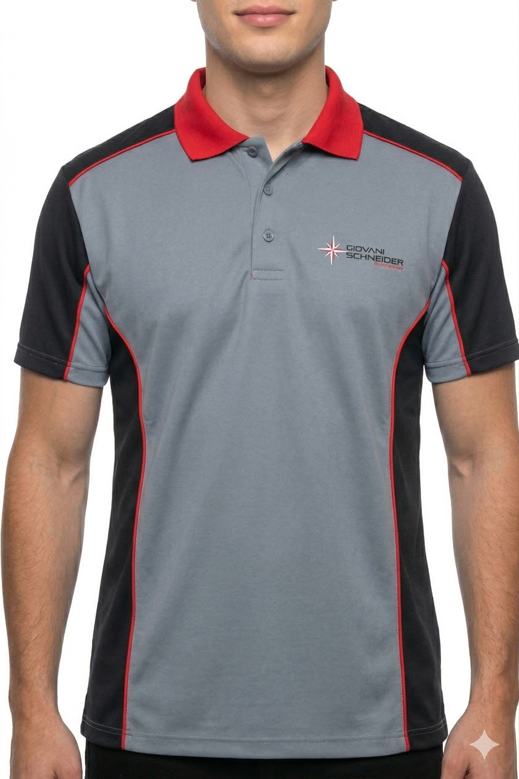 Camisa Polo Bicolor